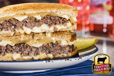 Classic Patty Melt recipe provided by the Certified Angus Beef® brand.