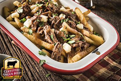 Beef Poutine recipe provided by the Certified Angus Beef® brand.