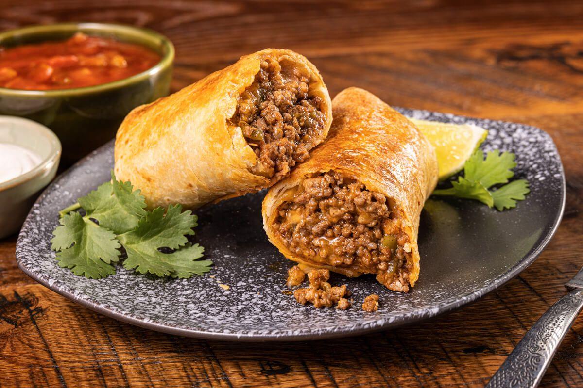 Air Fryer Beef Chimichangas Certified Angus Beef
