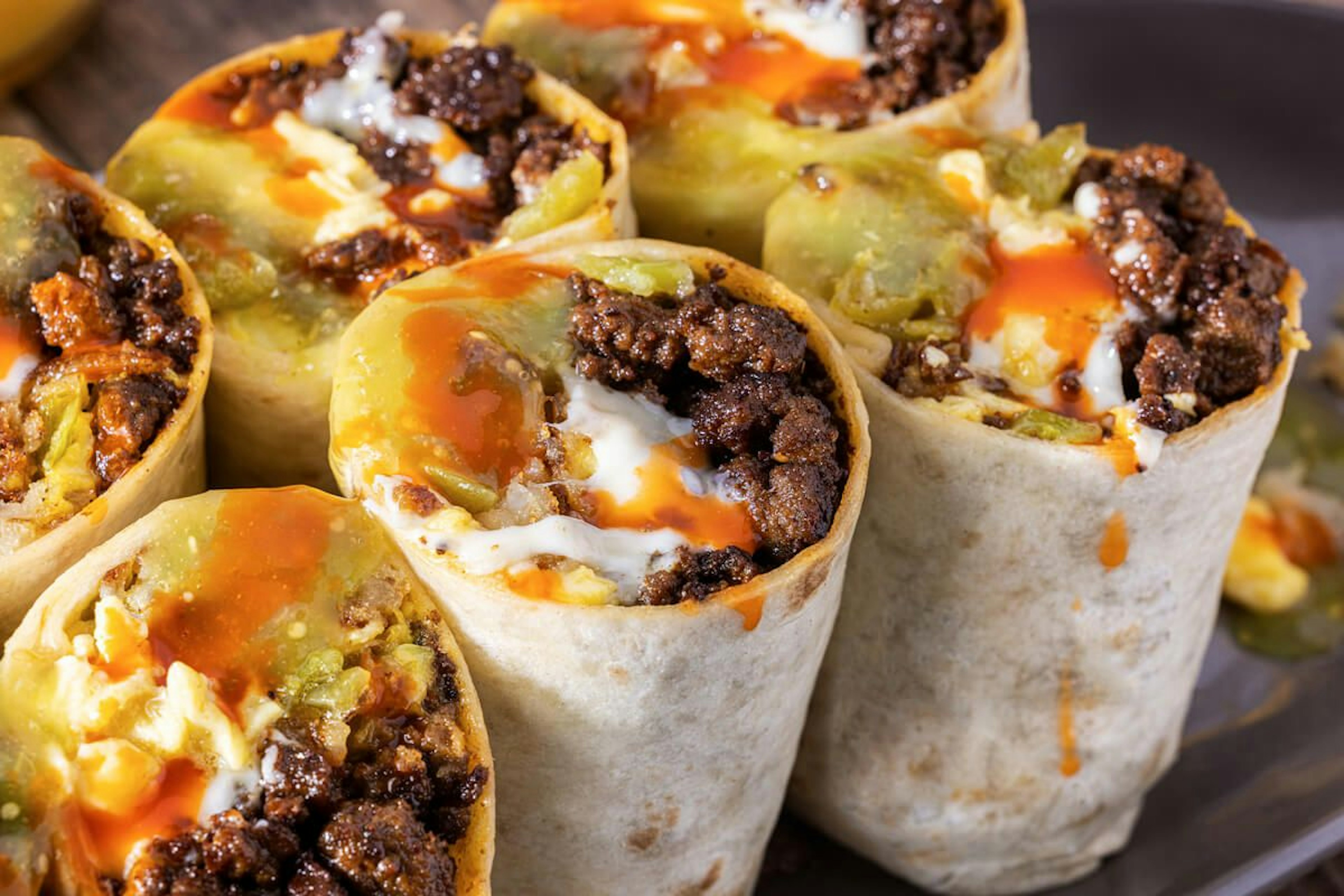 Beef Chorizo Breakfast Burrito