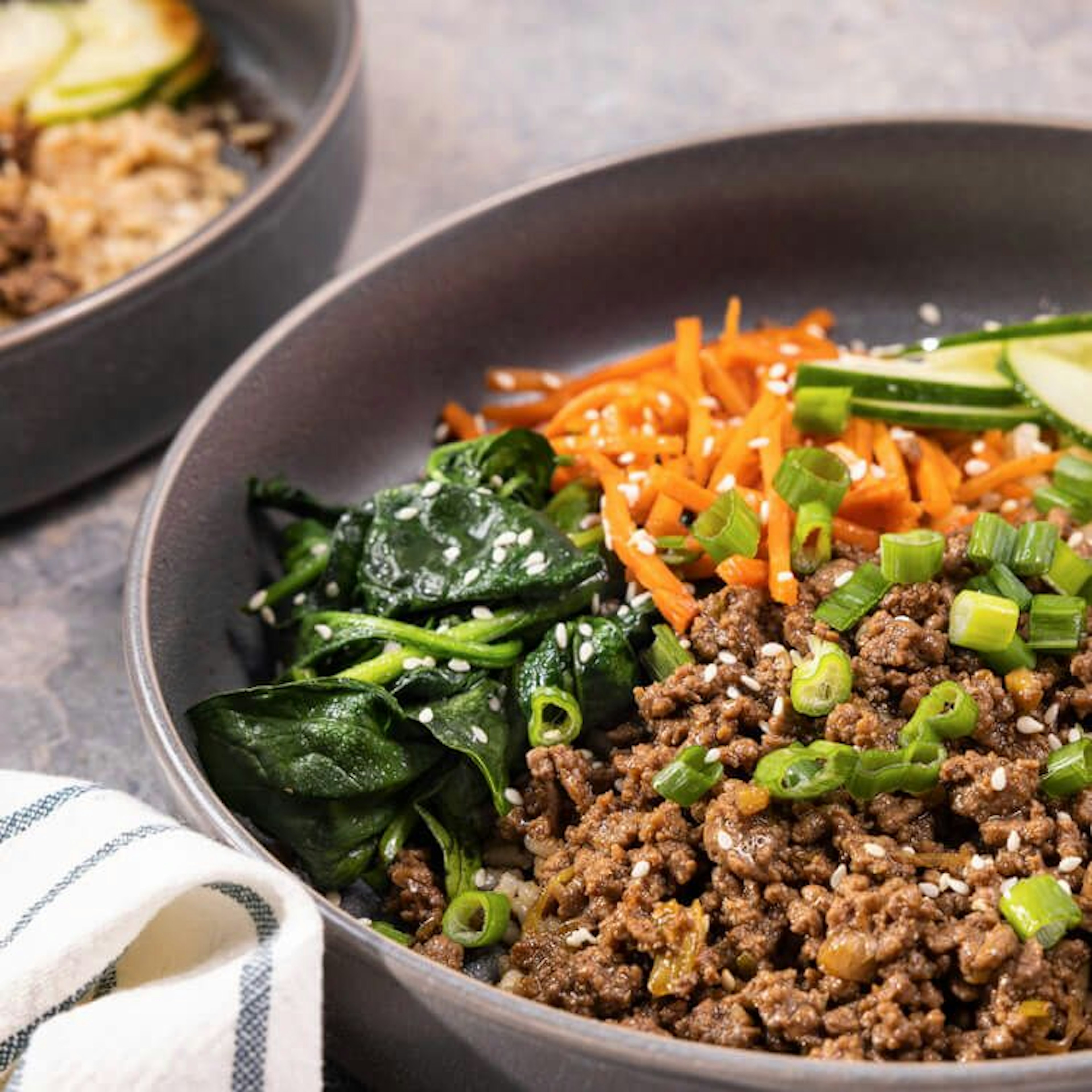 Korean Ground Beef Bowl