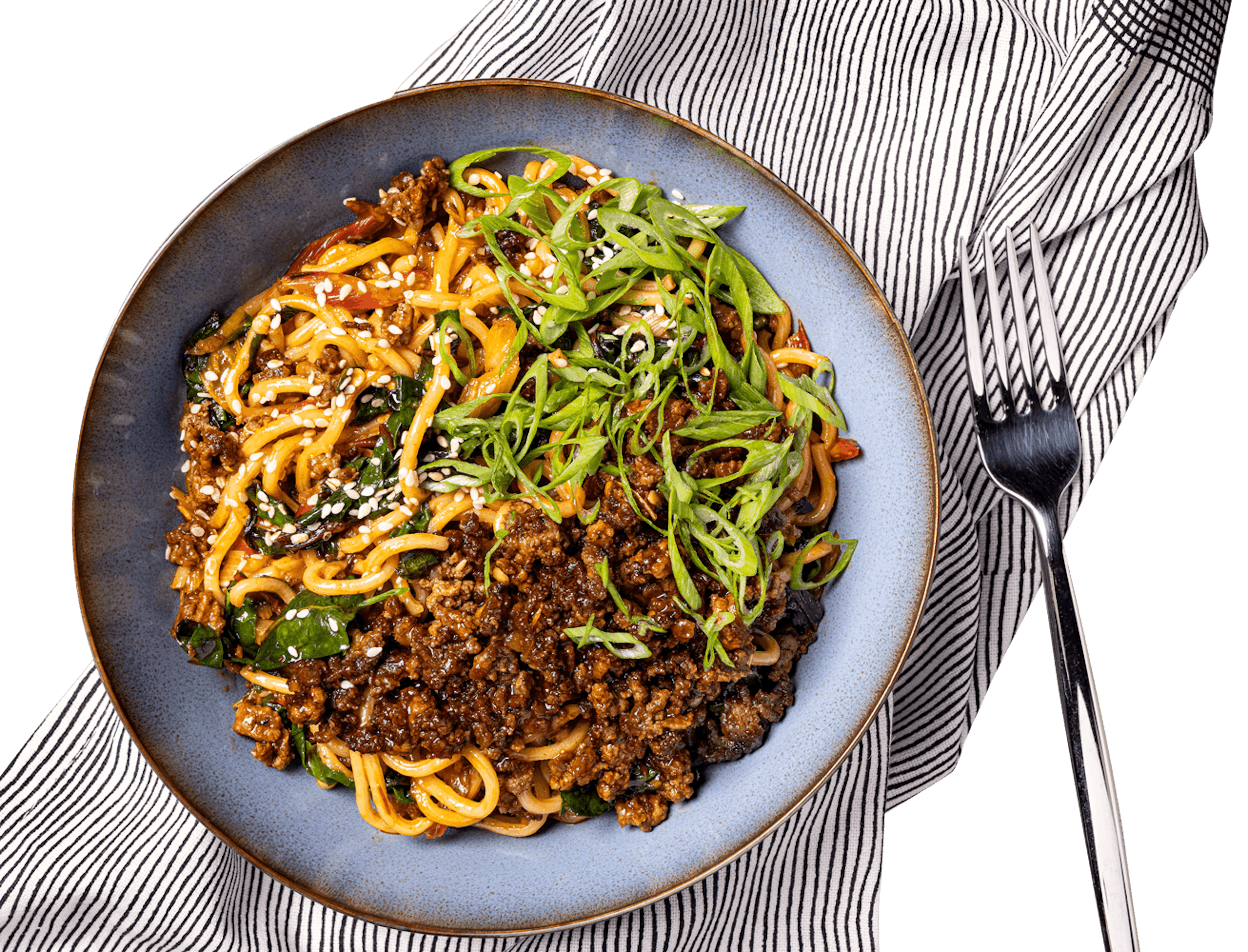 Spicy Szechuan Style Beef and Noodles