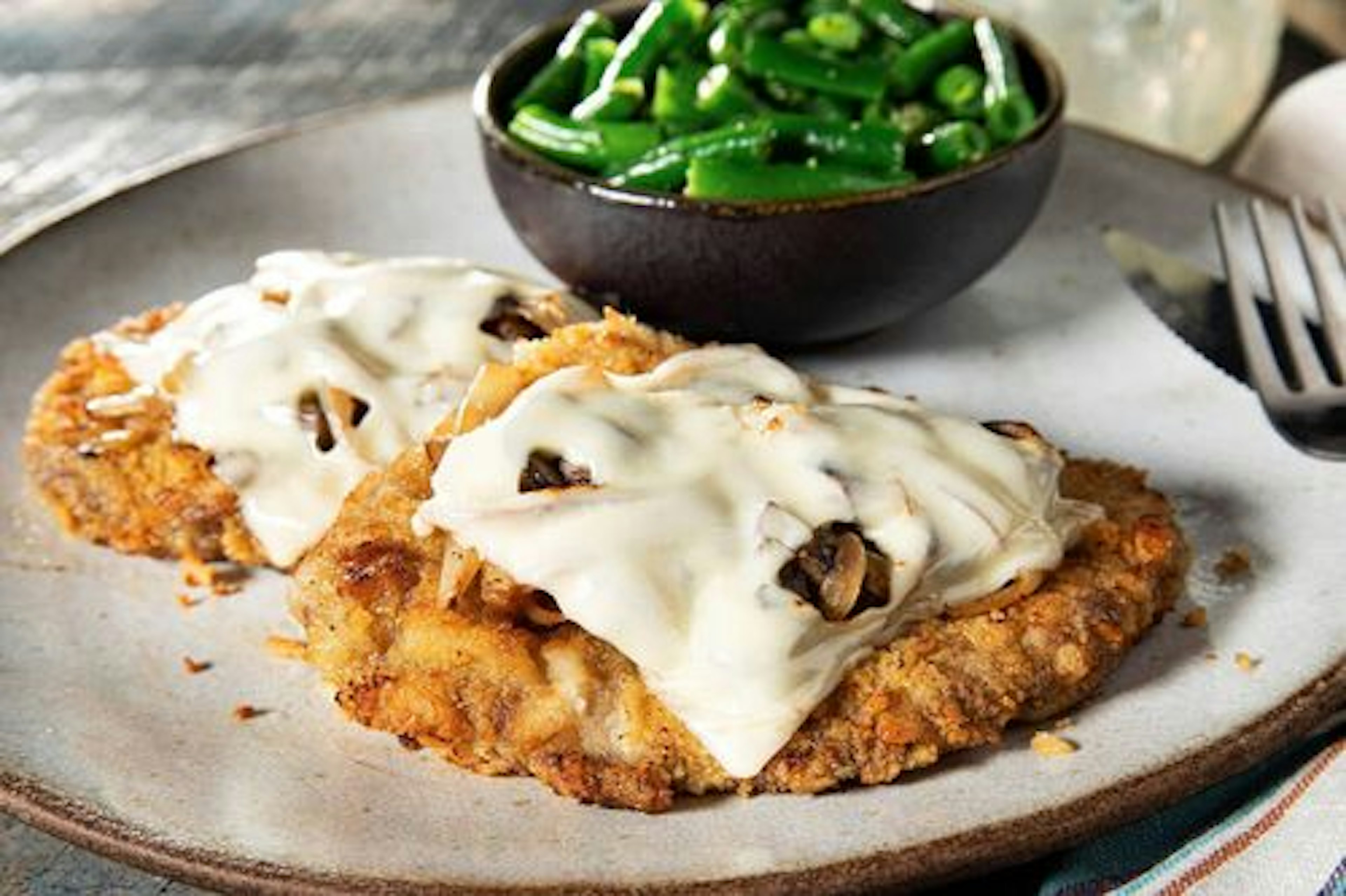 Air Fryer Country Fried Steak