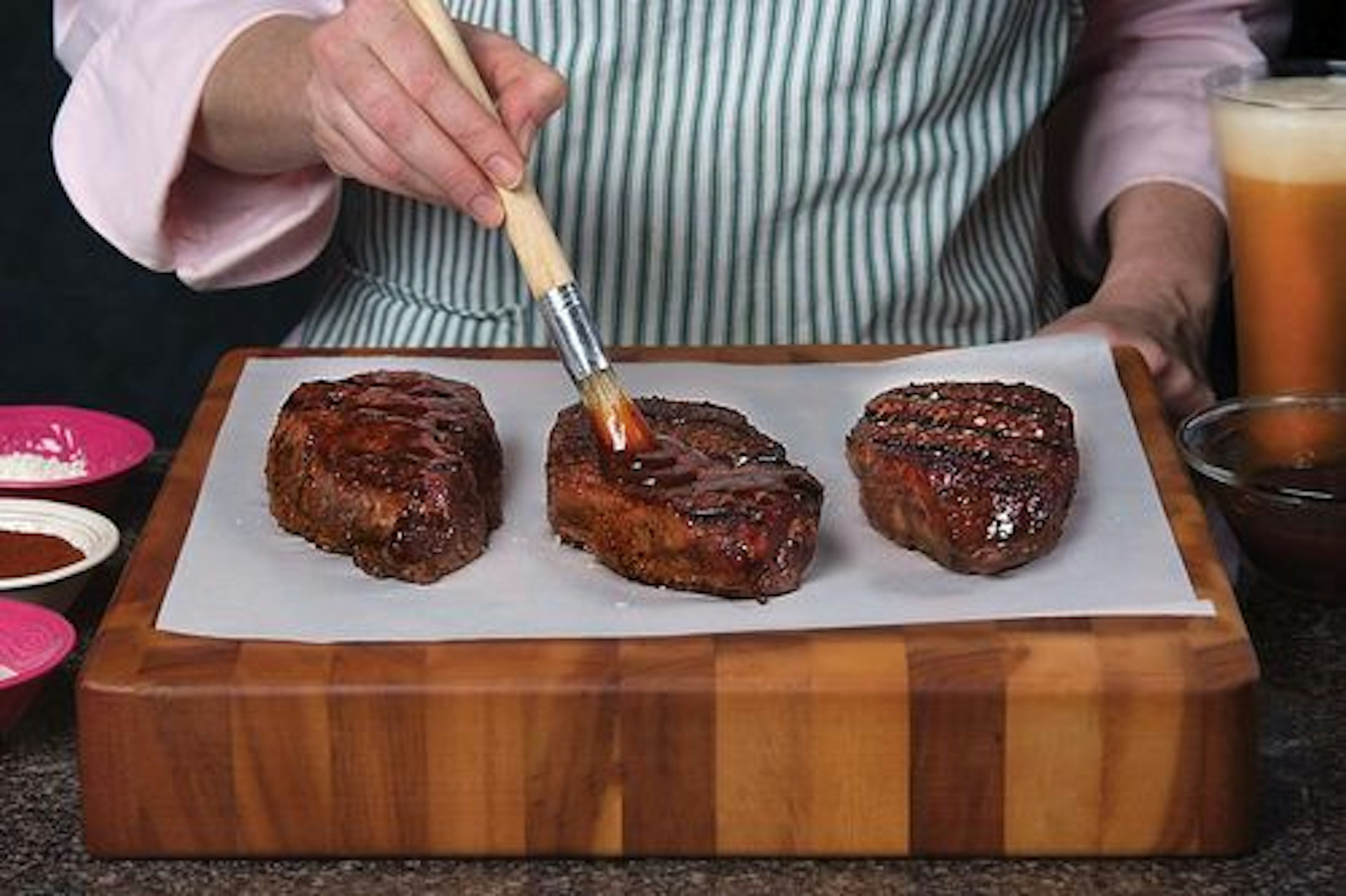 Barbecued Ranch Steaks