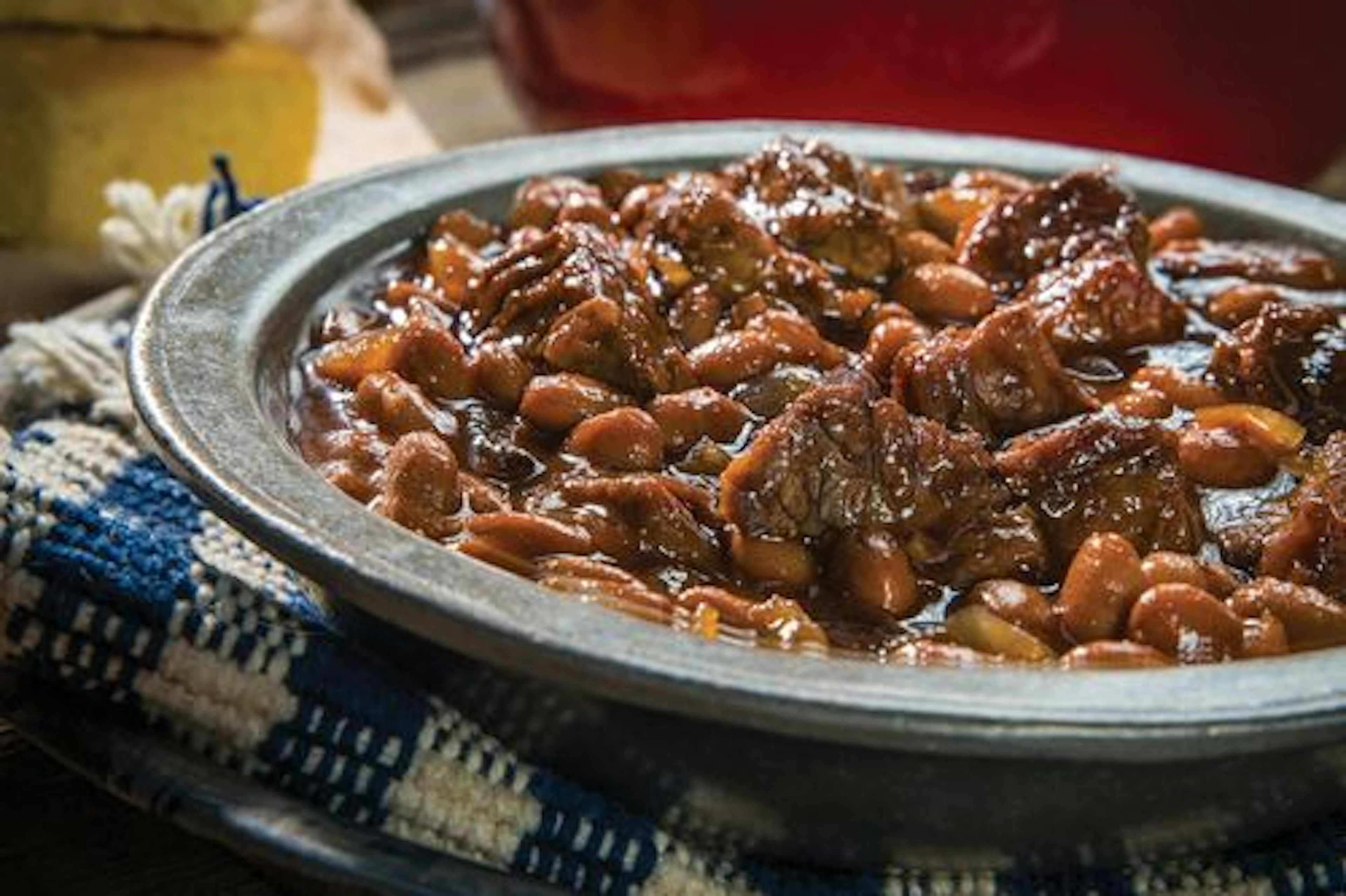 Block Party Brisket Beans