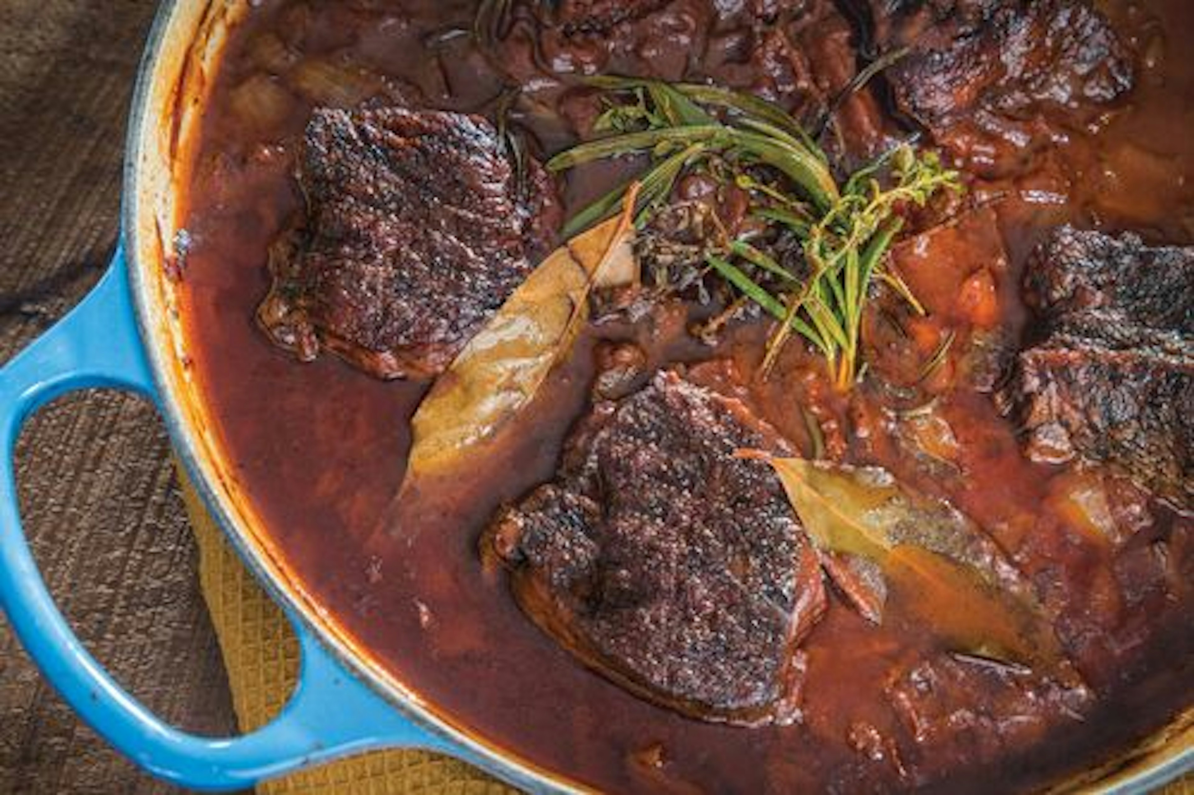 Classic Red Wine Braised Short Ribs