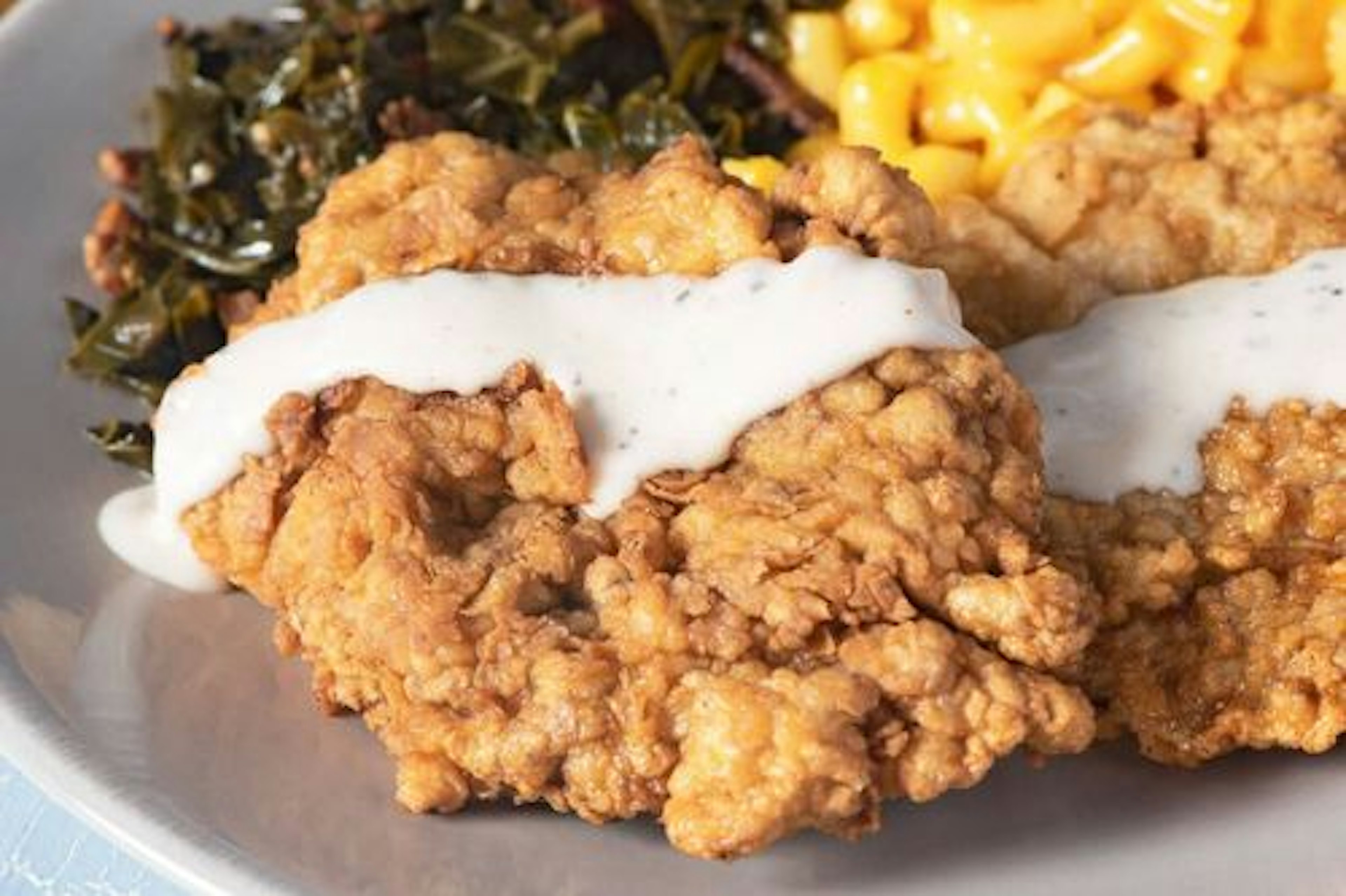 Country Fried Steak with White Gravy