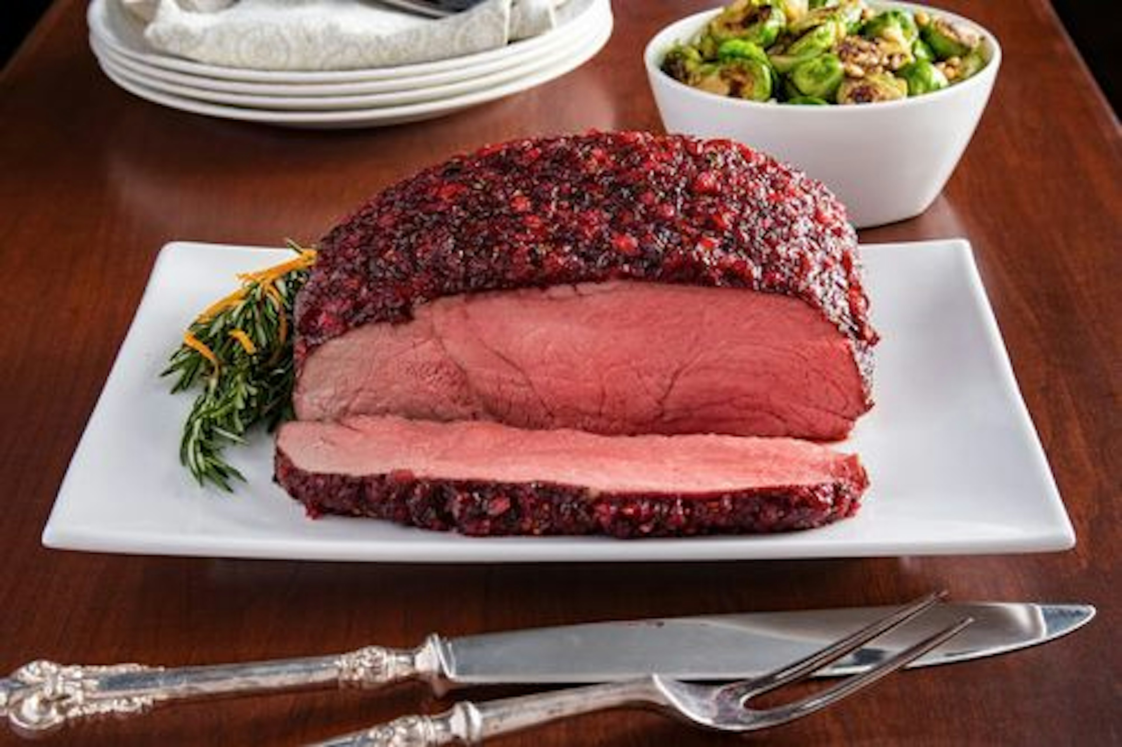 Cranberry Top Sirloin Roast