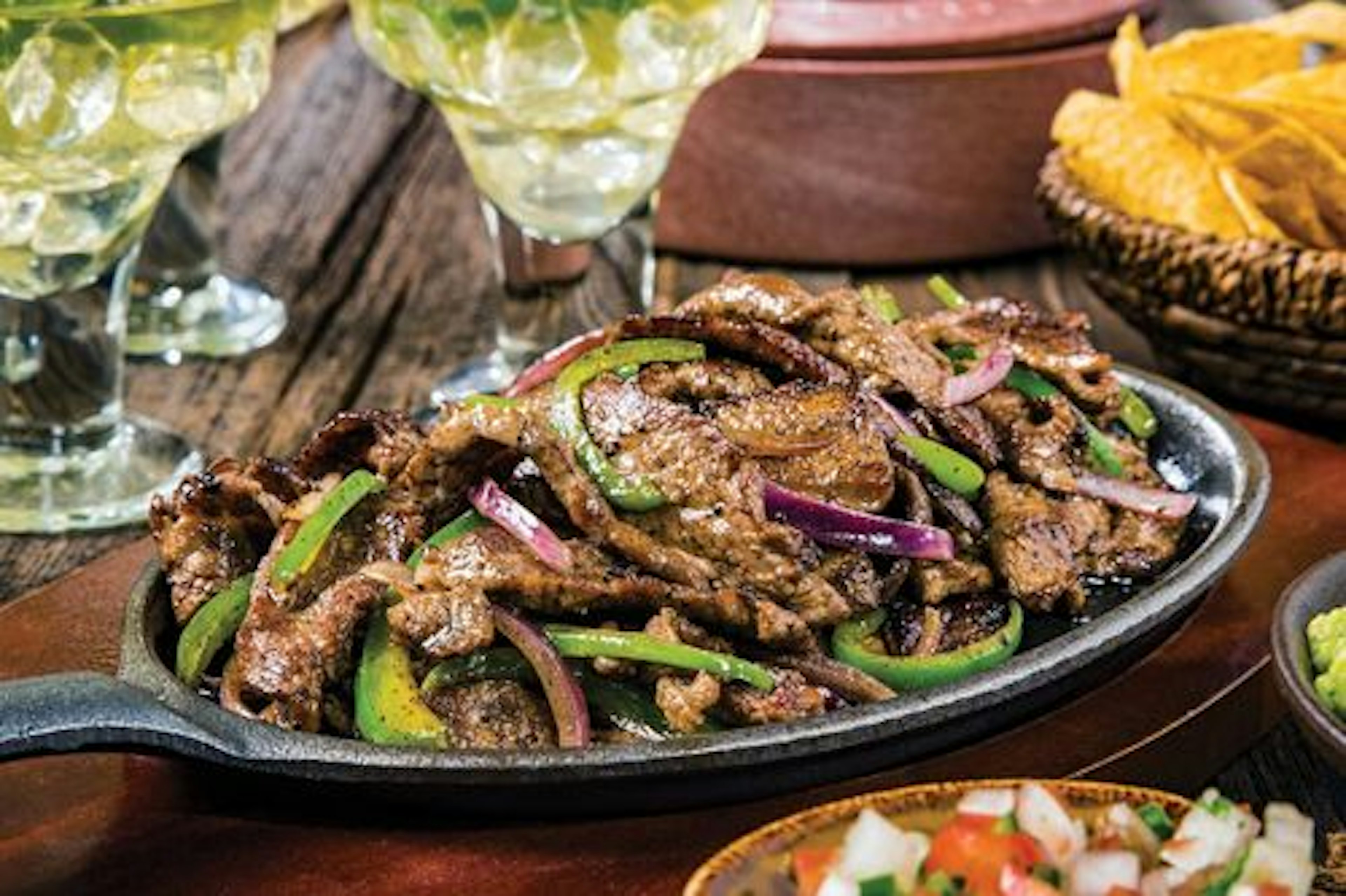 Flank Steak Fajitas