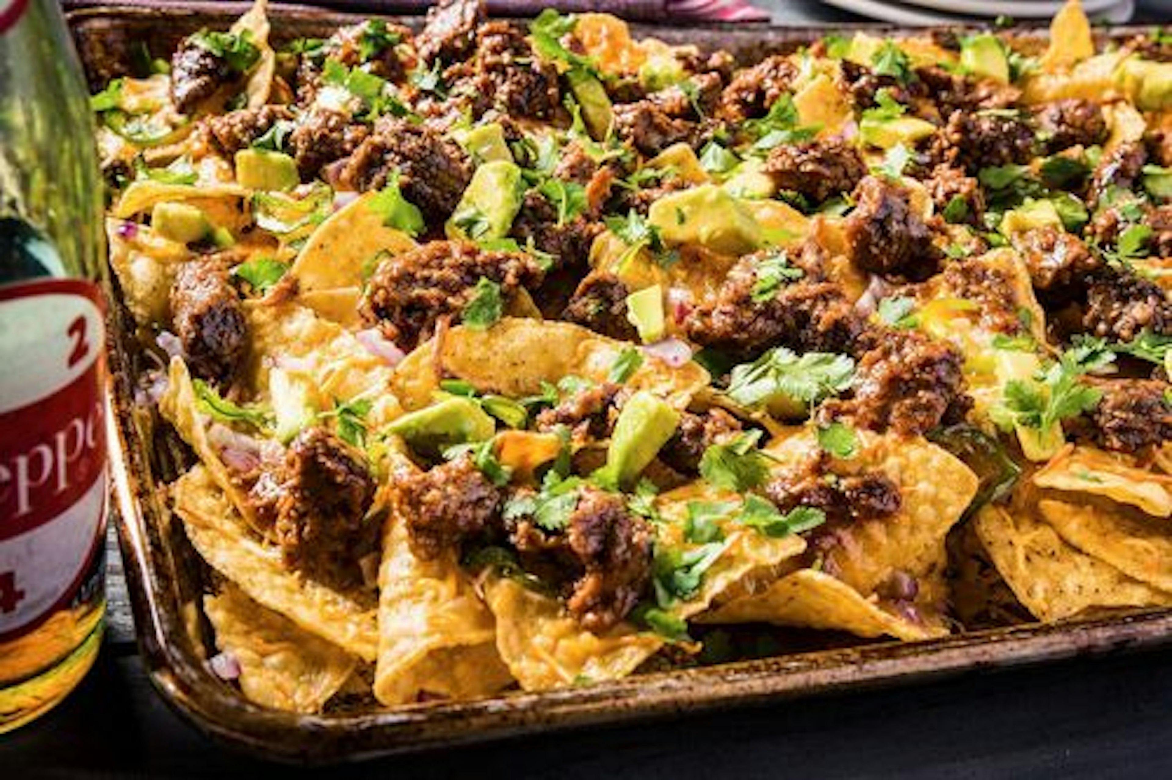 Instant Pot Dr. Pepper Barbecue Nachos