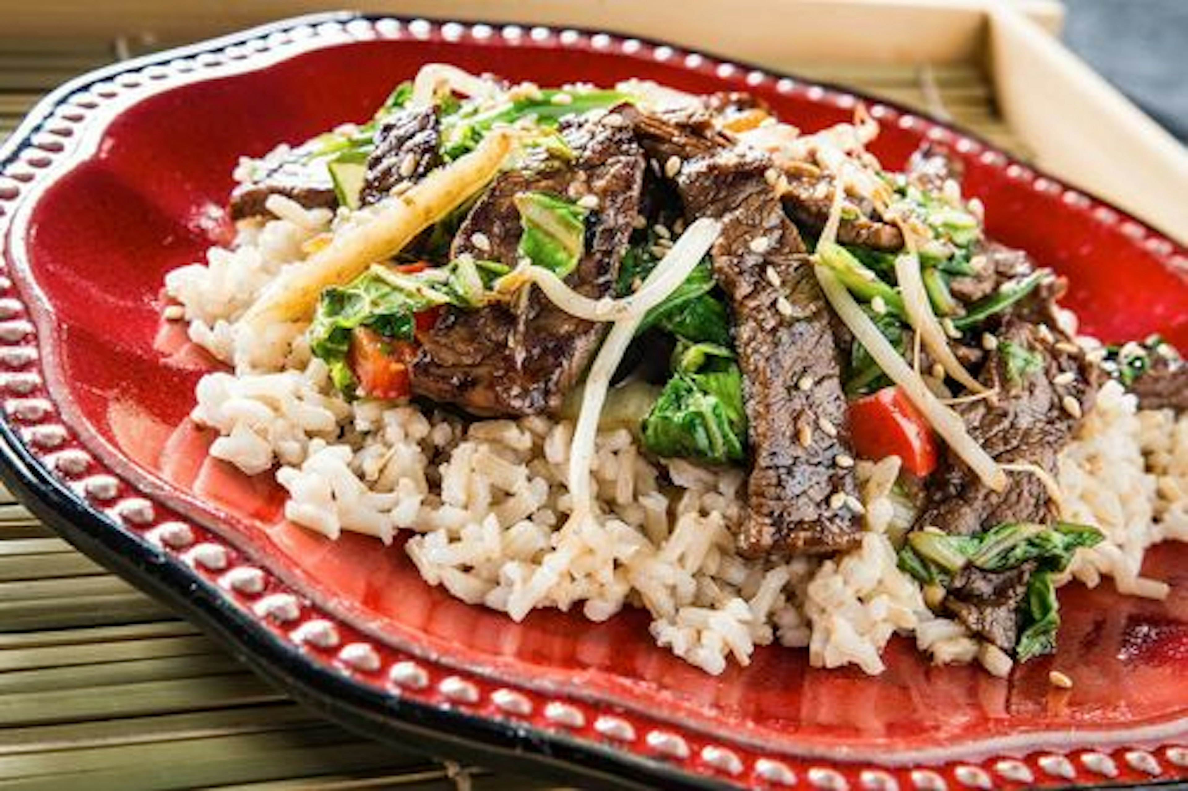 Japanese-Style Sirloin Rice Bowl