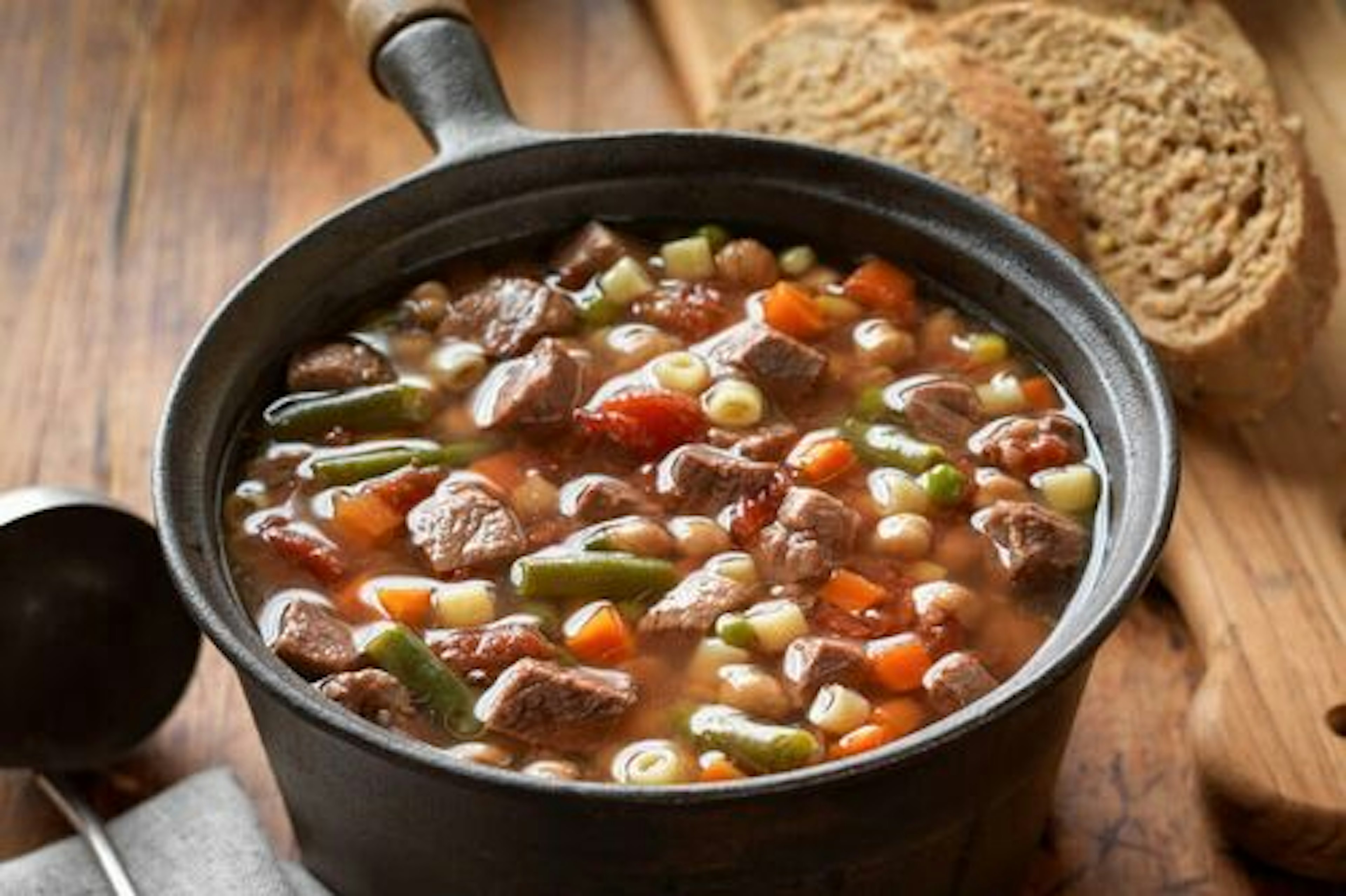 Lazy Day Beef & Vegetable Soup