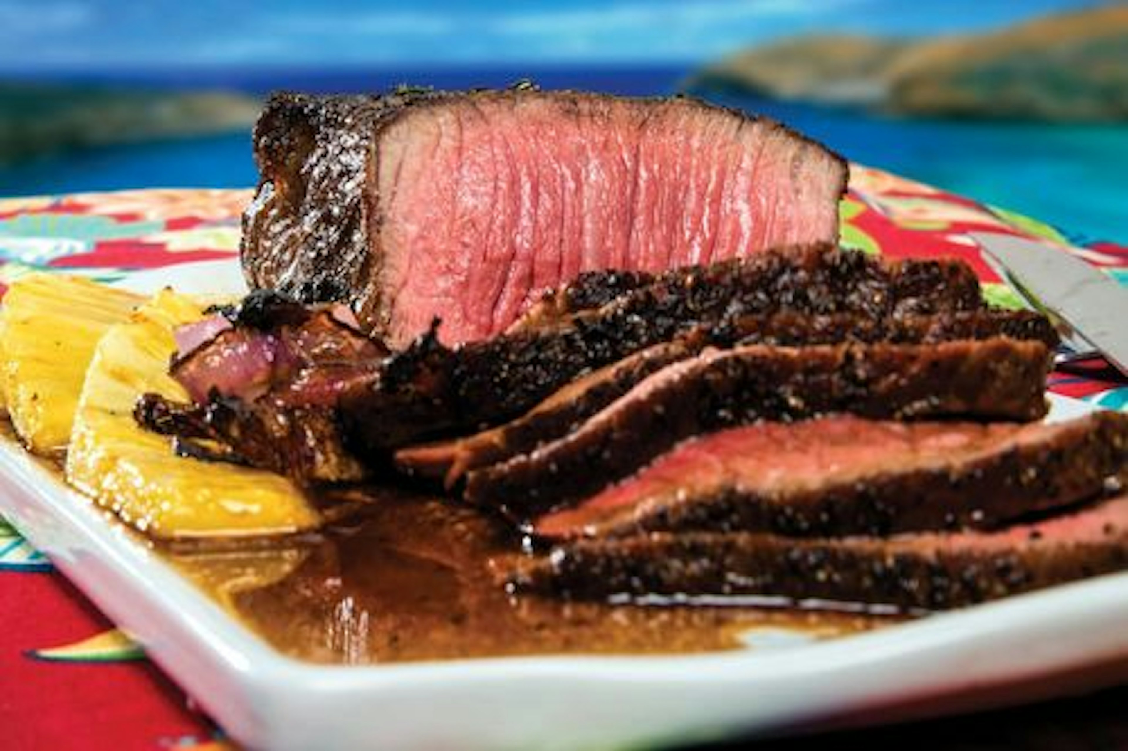 Pineapple Teriyaki London Broil