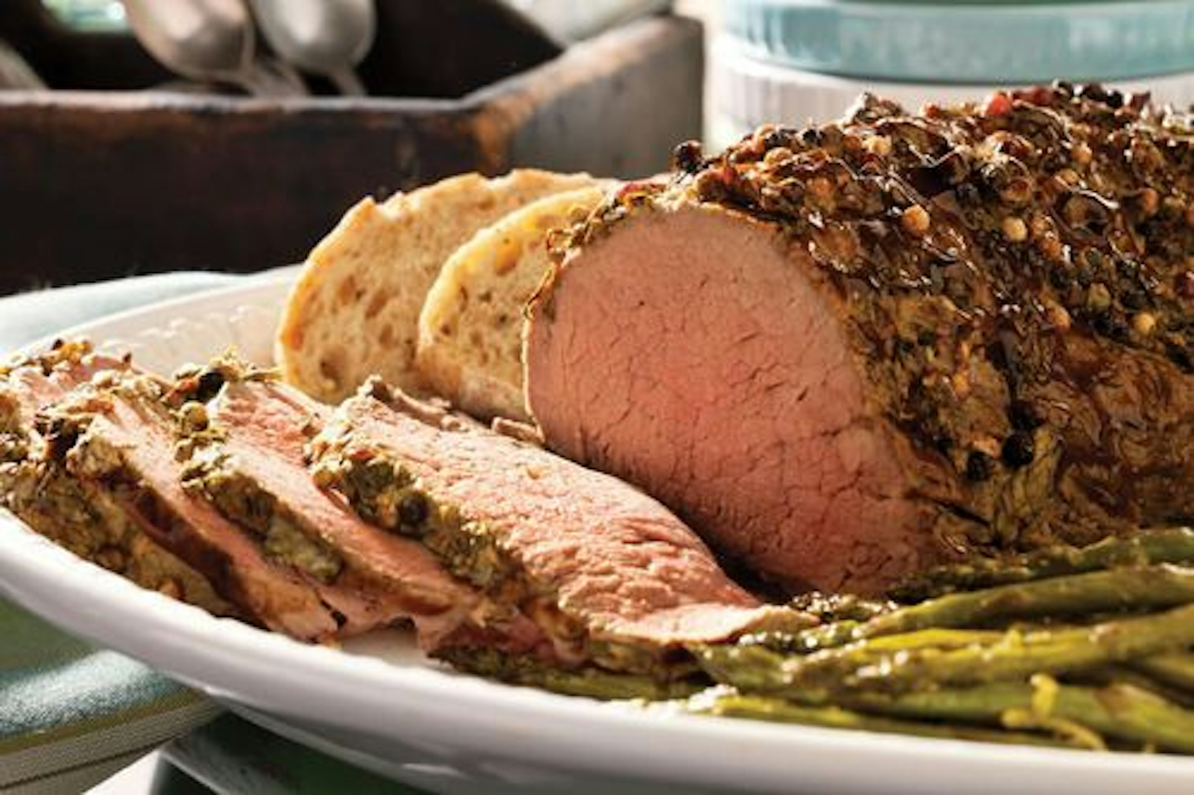 Savory Herb Eye of Round Roast