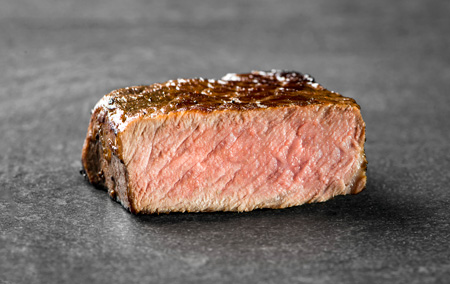 medium well steak temp