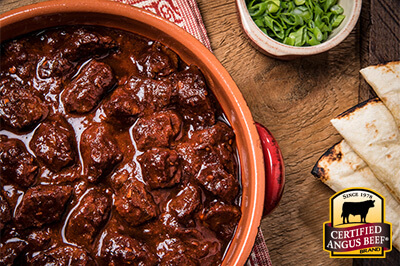 Slow Cooker Beef Chili Colorado recipe provided by the Certified Angus Beef® brand.