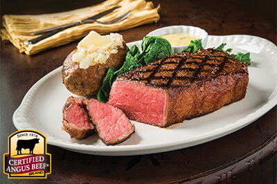 Grilled Steak with Tallow Béarnaise recipe provided by the Certified Angus Beef® brand.